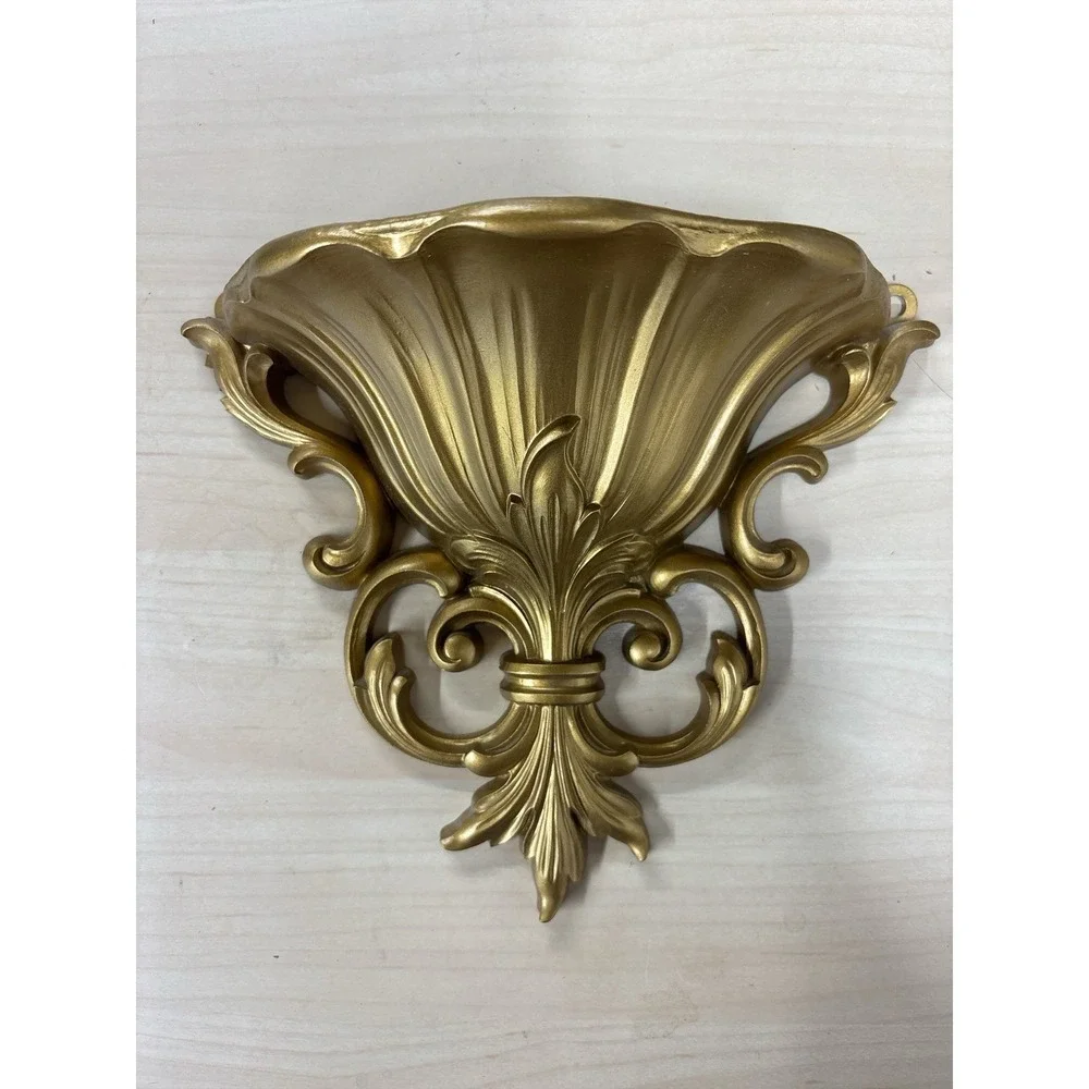 Homco vintage gold